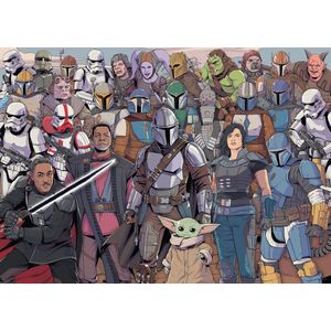 Star Wars Mandalorian Puzzel (1000 stukjes)