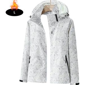 Bovista Windjas Heren - Parka - Lente & Herfst - Jas - Volwassen - Windjack - Windbreaker - Outdoor - Wit - XS