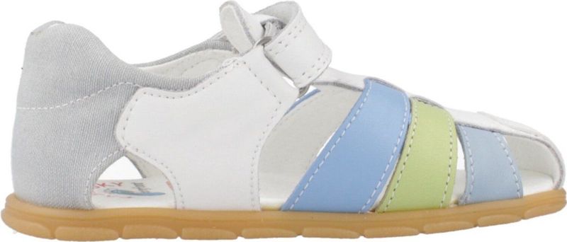 Pablosky ZIG 052302 sandaal, Wit, 18 EU Ancho