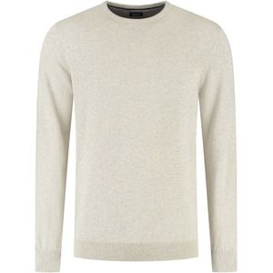 GENTS - Ronde hals katoen - Katoen - Zand - Maat S/S