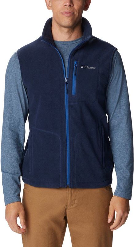 Columbia - Fast Trek - Bodywarmer - Blauw - Microfleece - Inclusief Zakken