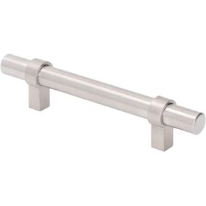 10 Stuks Roestvrijstalen Holle Design Kast Handgrepen - Metaal - 128mm