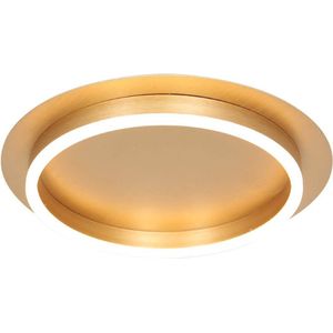 Steinhauer plafonniere Ringlux - goud - metaal - 32 cm - ingebouwde LED-module - 3655GO