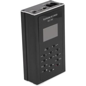 Vaste telefoongespreksrecorder Automatische handmatige telefoonopnameapparaat 32 GB geheugen Telefoonrecorder Multifunctioneel Ondersteuning Analoge VoIP Digitale telefoon 100-240V