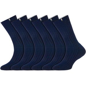 Stapp Red Atlas Heren Thermo Werksokken | Extra Sterk en Warm | Marine | 6 Paar (Maat 41–47)