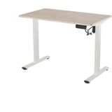 Vestland - Zit-sta Bureau - Elektrisch Verstelbaar - Wit - 100 x 60 CM