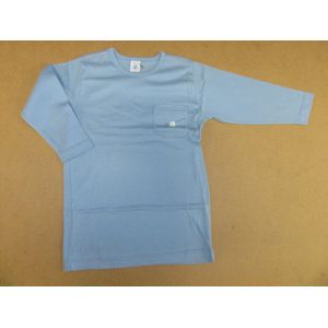 Petit Bateau - Nachthemd - Slaapkleed - Blauw - Wol katoen -  4 jaar  102