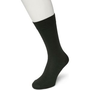 Bonnie Doon Wol/Katoen Sok Olijf Groen Dames maat 39/42 - Buitenkant 70% Fijne Wol - Binnenkant Katoen - Niet irriterend - Heerlijk warm - Gladde Naden - Zeer Comfortabel - Wollen sokken - Olijfgroen - Donkergroen - Olive - BD631402.304