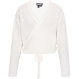 DreiMaster - Vintage - Gebreid Vest - Offwhite - V-hals - Lange Mouw