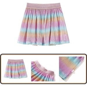 Kinderrokje - Meerkleurig - Maat 104 - A-lijn Kinderrokje - Kinderrokjes - Kinderkleding - Kinderkled