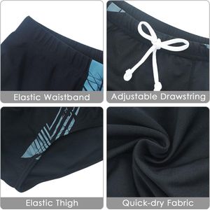 Sneldrogende Badshorts voor Mannen, Ideaal voor Wateractiviteiten, Comfortabele Zwemkleding