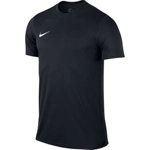 Nike Park VII SS Mannen Sportshirt Zwart - Maat S