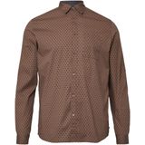 Hemd - Regular Fit - Casual Overhemd - Met Borstzakje - All-over Print