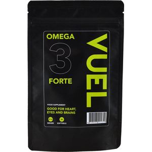 Vuel - Omega 3 Forte - Vitamines en mineralen - 30 softgels