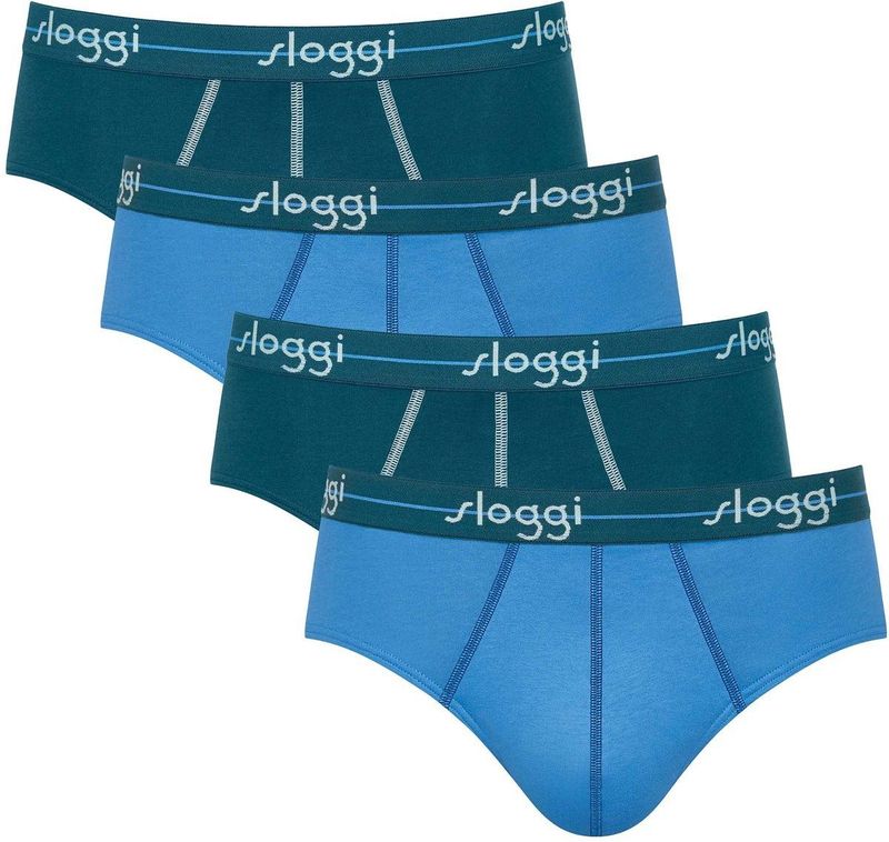 Sloggi - Slip Start midi C4P - Verpakking van 4 - Herenslip