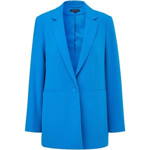 comma - Indoor-Blazer - Lange Blazer - Casual - Moderne Losse Pasvorm