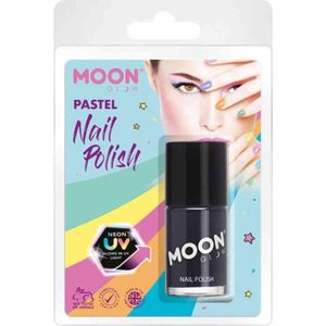 Moon Creations - Moon Glow - Pastel Neon UV Nagellak - Zwart