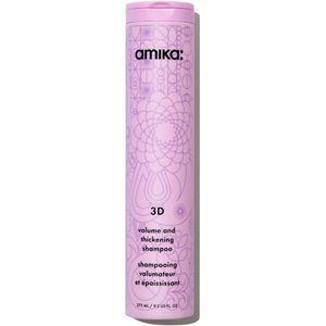 Amika 3D Volumizing And Thickening Shampoo 275ml - Normale shampoo vrouwen - Voor Alle haartypes