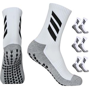 ```html ByShane - Voor de titel: Witte voetbalsokken maat 38 voor heren, dames en kinderen ```