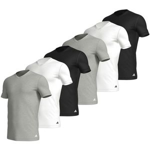 adidas Heren onder t-shirts 6 pack Active Core Cotton