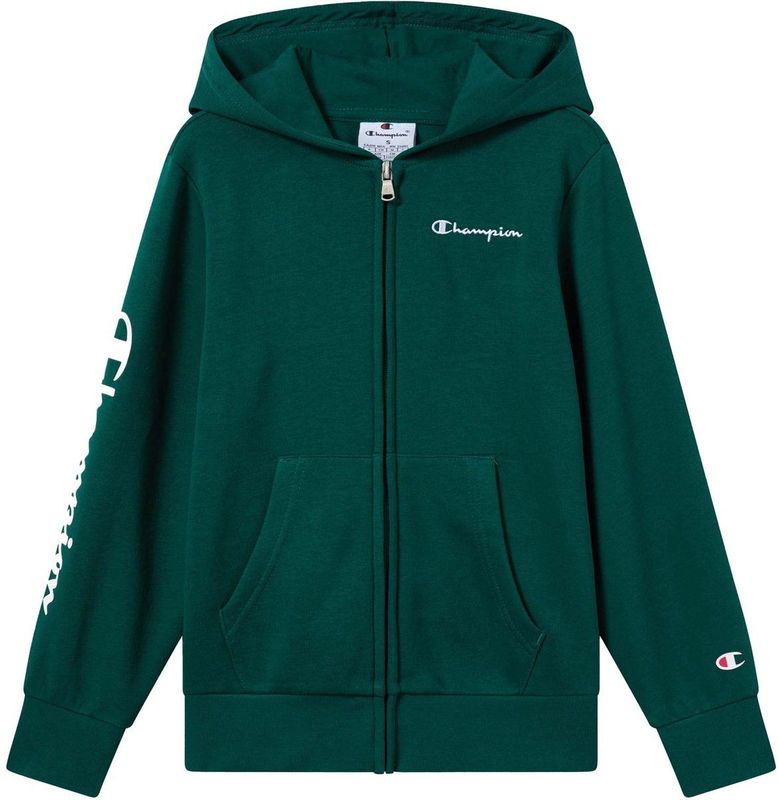 Champion Sweatshirt Met Capuchon En Volledige Ritssluiting - Streetwear - Kind
