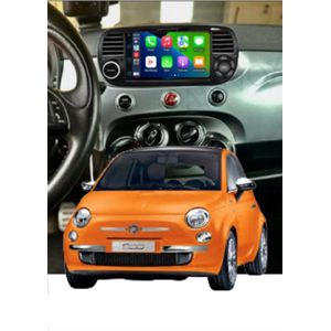 ADIVOX 7 inch geschikt voor Fiat 500 Android 14 2GB+32GB CarPlay/Auto/Wifi/GPS/RDS/DSP/NAV/DAB+