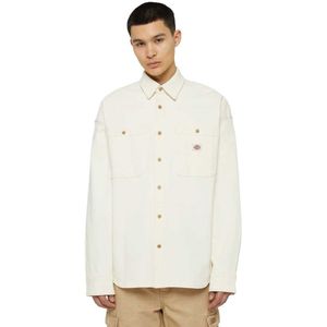 Dickies Houston Overhemd Met Lange Mouwen Beige M Man