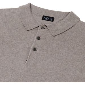 GENTS - Trui polokraag - Viscose Nylon - Bruin - Maat S/S