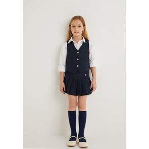 Boven knielengte Dik geplooid Rok