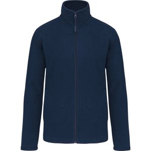 Microfleecevest met rits Kariban Navy blauw - maat XS