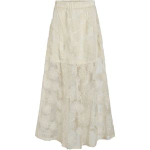 VILA - VIKARIA HW LACE MIDI SKIRT - Dames - Rokken