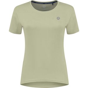 Rogelli Core Sportshirt Dames - Korte Mouwen - Hardloopshirt - Taupe Maat S