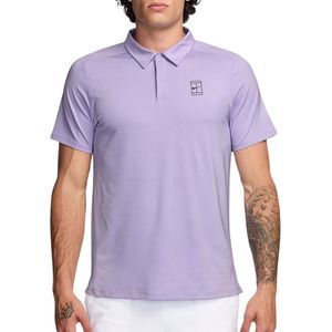 Nike - Court Advantage - Poloshirt - Lila - Polyester