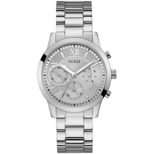 GUESS Watches -  W1070L1 -  horloge -  Vrouwen -  RVS - Zilverkleurig -  40  mm