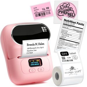 Solacis Sticker printer - Sticker maker - Mini printer - Sticker machine - Stickerprinter - Must have!