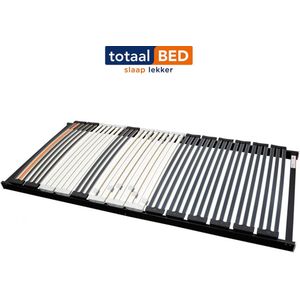 totaalBED - Lattenbodem Medi 3000 - meerdere comfortzones - 90x220cm - vlakke bedbodem