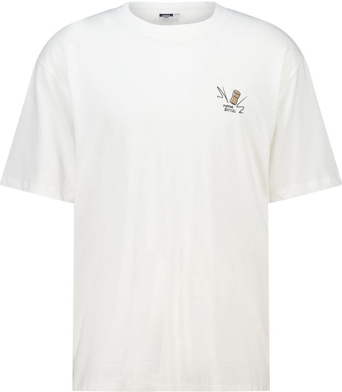 America Today relaxed T-shirt met backprint wit