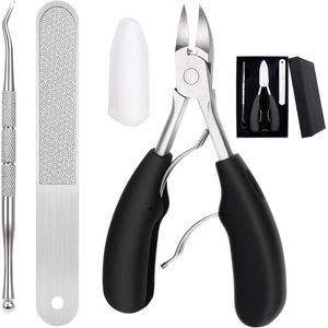 3 in 1 Ingrown Toenail Tools, surgical stainless pedicure manicure tools suitable for the thick or ingrown toenails. As Wire Cutting Pliers can cut iron wires.