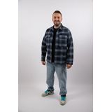 Replay - Overshirt - Blauw - Heren - Wol