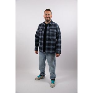 Replay - Overshirt - Blauw - Heren - Wol
