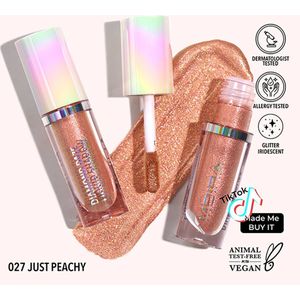 Moira Diamond Daze Liquid Shadow Just Peachy 027