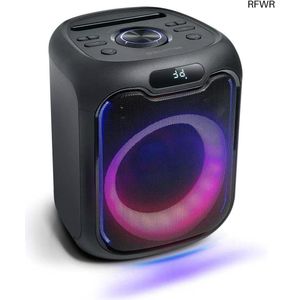 RFWR® Draagbare Bluetooth Sono-luidspreker met LED-verlichting en USB-C