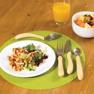 Caring - Bestekset - Getand Mes - Anatomische Grepen - Vaatwasbestendig