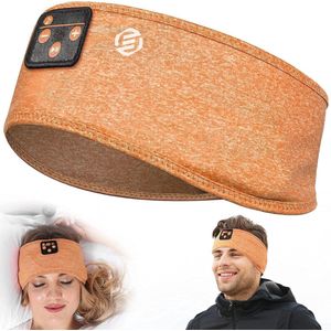 Equivera Slaapmasker Bluetooth - Slaap Koptelefoon - Hoofdband met Speakers - Mannen en Vrouwen - Slaapmasker met Speakers - 100% Verduisterend - Incl. White Noise en Binaural Beats