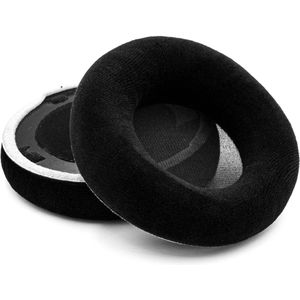 YIVO Oorkussens voor AKG K701 K702 K601 Q701 - Zwart Welur