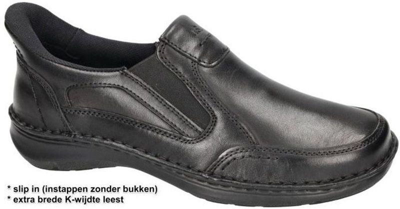 Josef Seibel - New Anvers 22 - Mocassins - Zwart