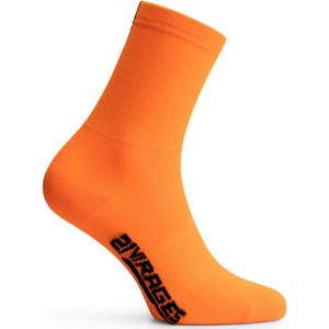 21Virages 2 PAAR  Colora fietssokken zomer Fluo oranje - 43-47