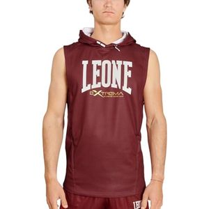 Vest met capuchon voor volwassenen - bordeaux - uniseks - maat L