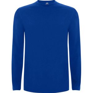 2 Pack Kobalt Blauw Effen t-shirt lange mouwen model Extreme merk Roly maat L
