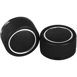 Achter Radio Volume Control Knop - 2 Pack voor 07-13 Compatibel met Chvye GCM Dial Tuner